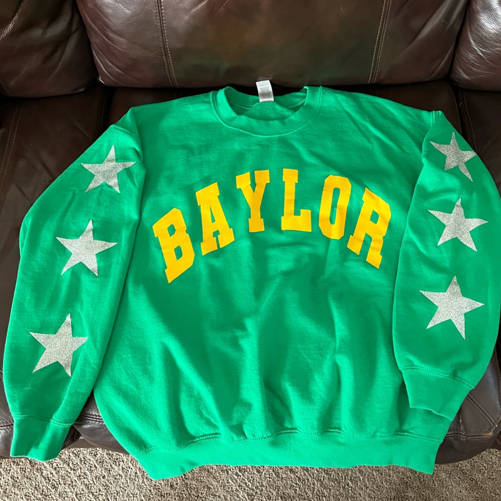 Custom Baylor University Crewneck Sweatshirt